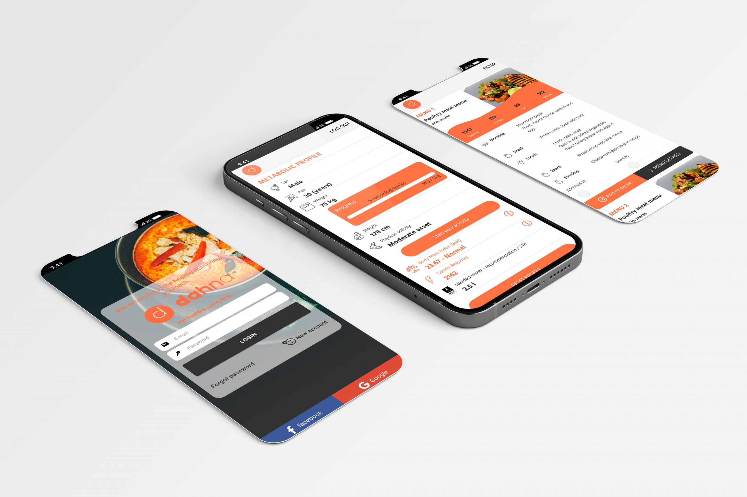 dahna-app-screens